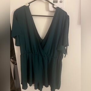 Green romper